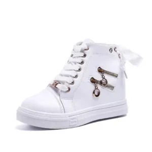 Saraastyle Platform Lace-Up Sneakers