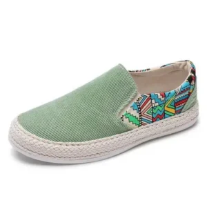 Saraastyle Men'S Fashion Espadrille Sole Canvas Shoes