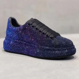 Saraastyle Night Star Rhinestone Platform Sneakers