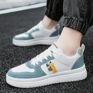 Saraastyle Men Fashion Color Matching Low Top Sneakers