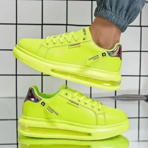 Saraastyle Men Fashion Candy Color Air Cushion Sneakers