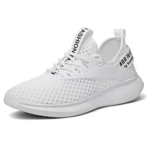 Saraastyle Men Fashion Mesh Hollow Breathable Sneakers