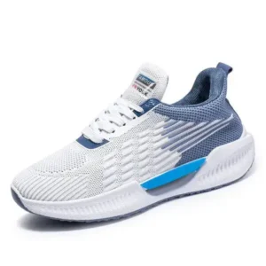 Saraastyle Men'S Fashion Hollow Color Matching Breathable Running Sneakers