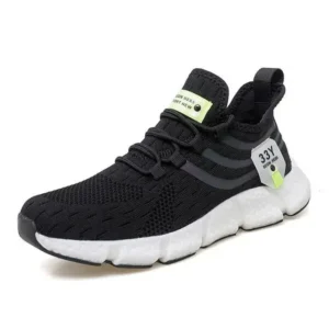 Saraastyle Men Fashion Breathable Color Block Lightweight Sneakers