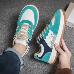 Saraastyle Men'S Fashion Color Matching Breathable Sneakers