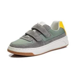 Saraastyle Women Casual Colorblock Platform Velcro Sneakers