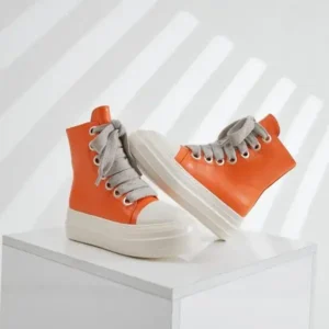 Saraastyle Women Casual Platform High Top Shoes